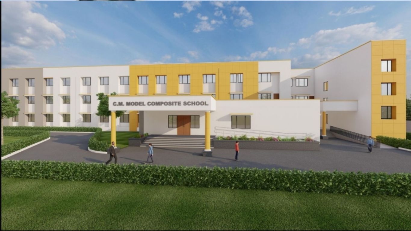 यूपी के गांवों में कॉन्वेंट स्कूलों जैसी होगी पढ़ाई, 25 करोड़ की लागत से बन रहा CM मॉडल कंपोजिट विद्यालय
